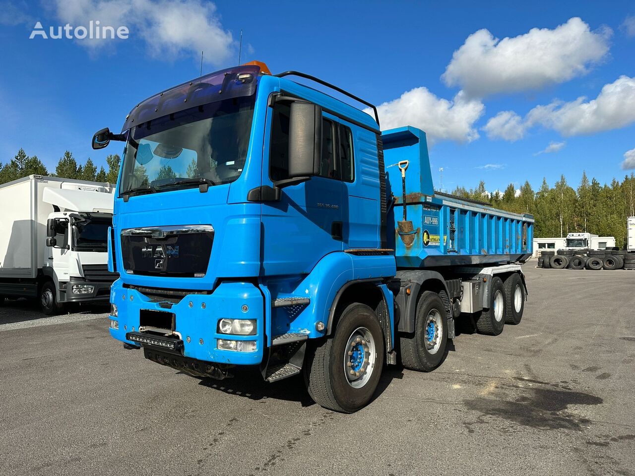 kallur MAN TGS 35.480 8X4