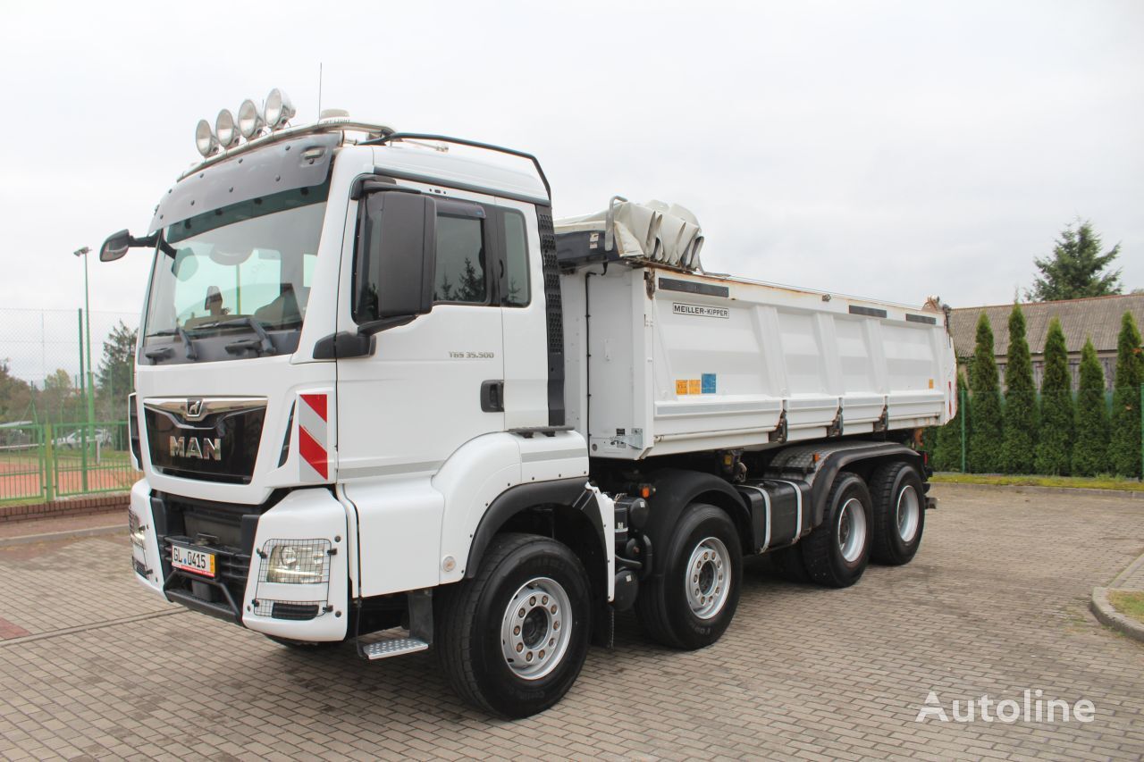 MAN TGS 35.500 8x4 WYWROTKA BORDMATIC MEILLER KIPPER Z NIEMIEC volquete