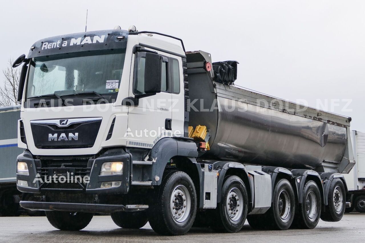 Camion-benne MAN TGS 35.500 Tipper Truck / Trösch Thermo Body / 10x4 - Autoline