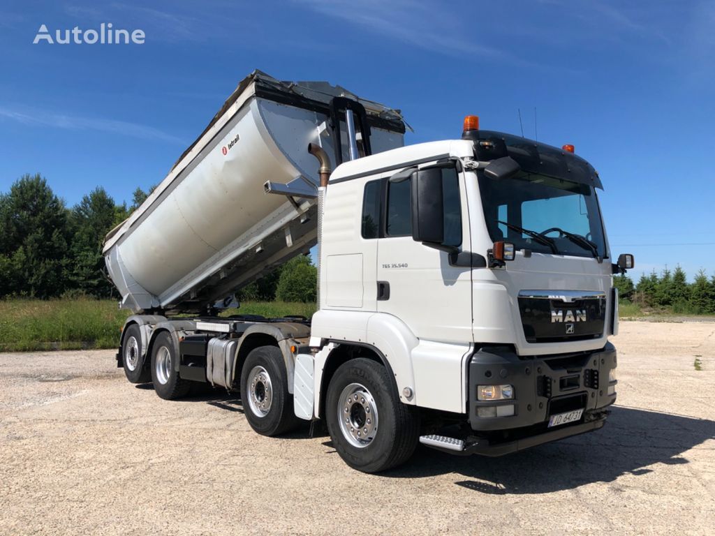 MAN TGS 35.540  dump truck