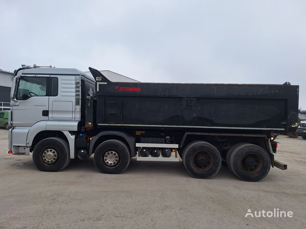 MAN TGS 35.540 kipper vrachtwagen