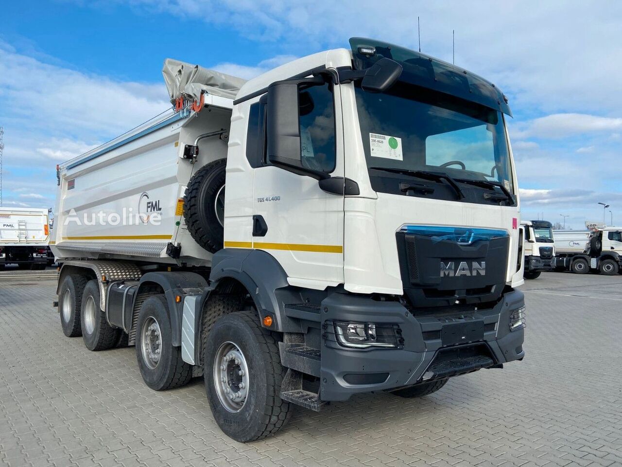 Купить самосвал MAN TGS 41.400 | Autoline AZ Новый самосвал MAN TGS 41.400 - Autoline