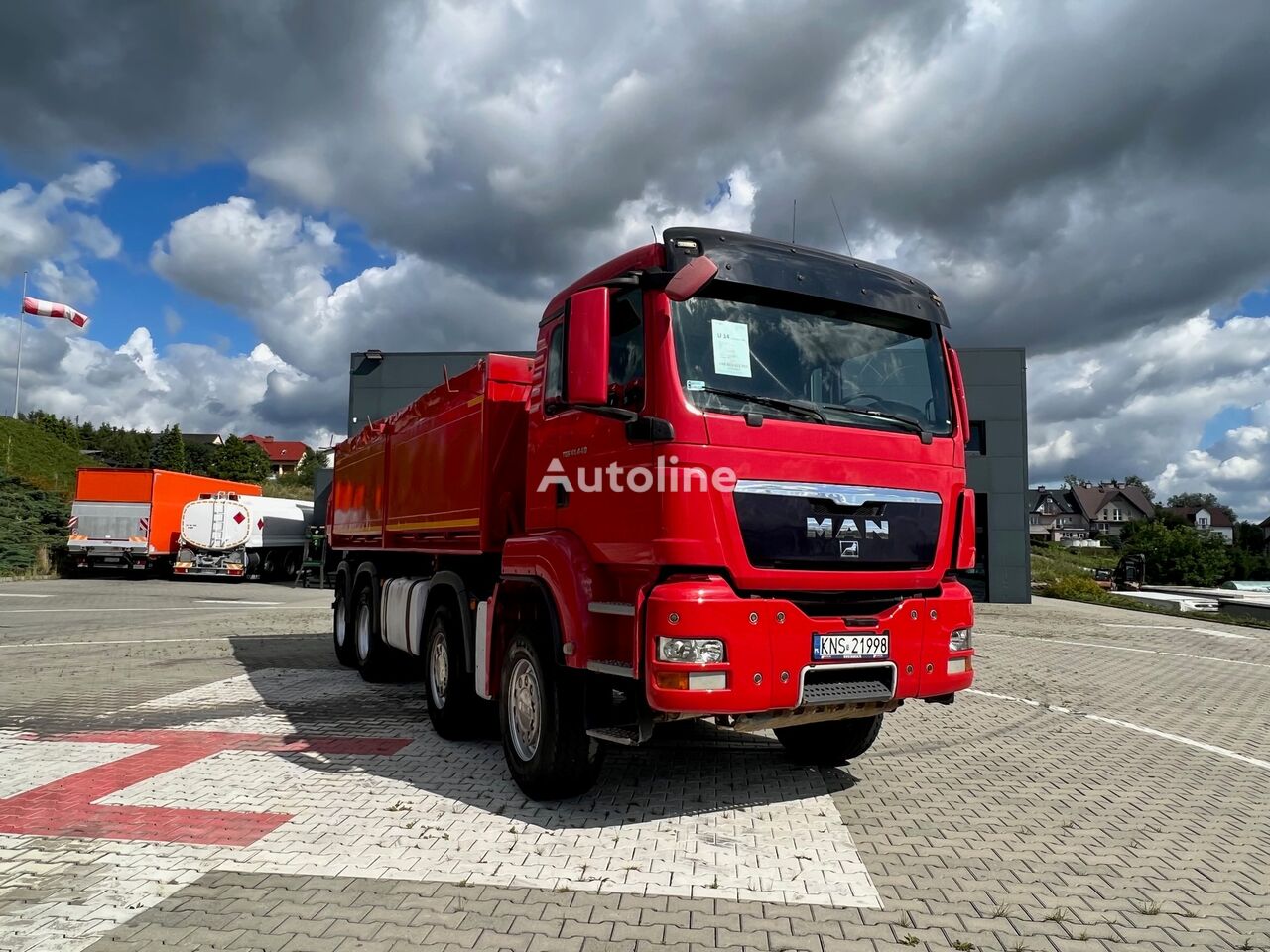 MAN TGS 41.440 kipper vrachtwagen