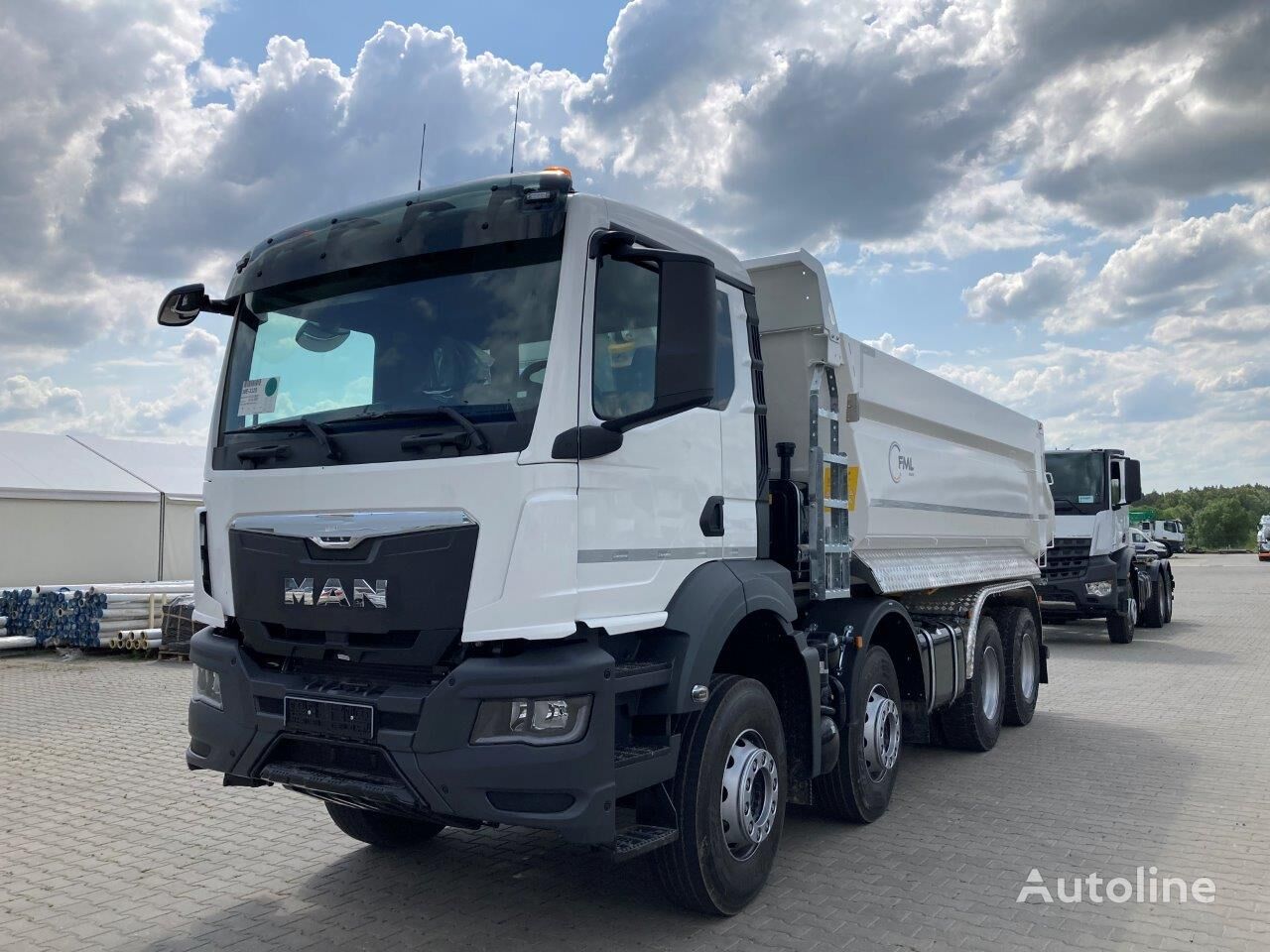 new MAN TGS 41.440  dump truck