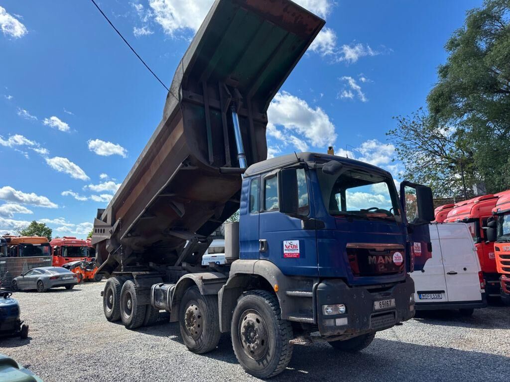 camion-benne MAN TGS 41.440 8x4 BB