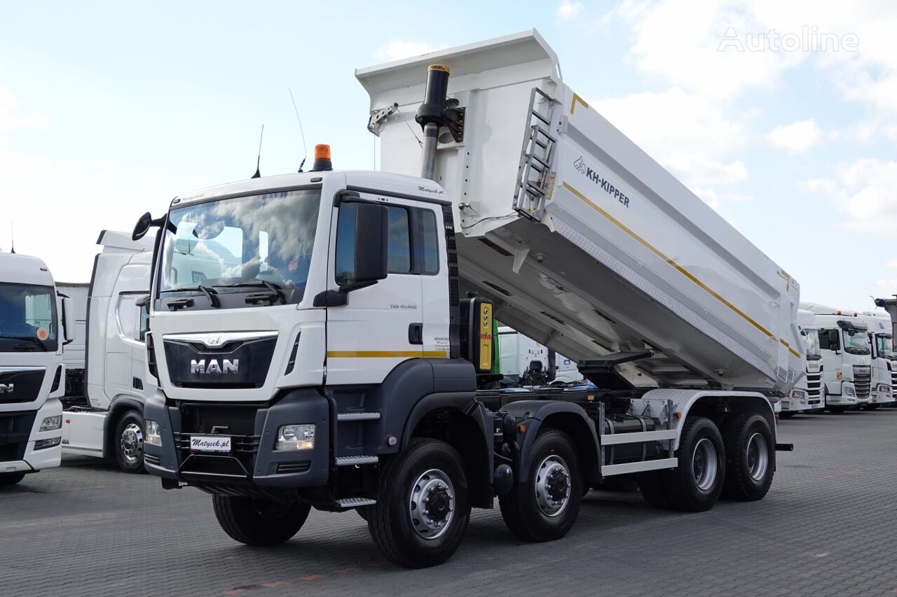 Самосвал MAN TGS 41.460 / 8x8 / WYWROTKA TYLNOZSYP / MANUAL / KH-KIPPER / EUR - Autoline