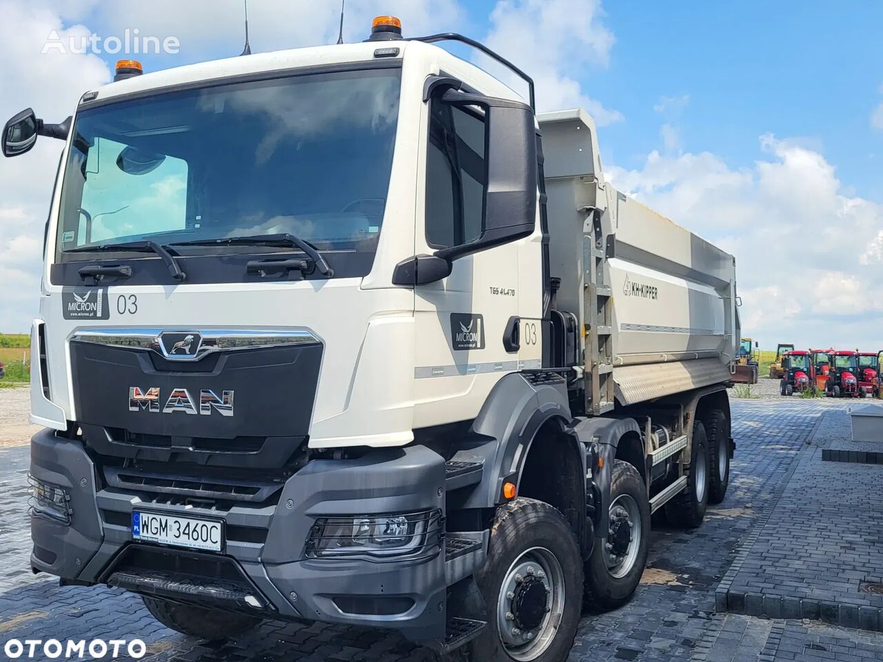 MAN TGS 41.470  dump truck