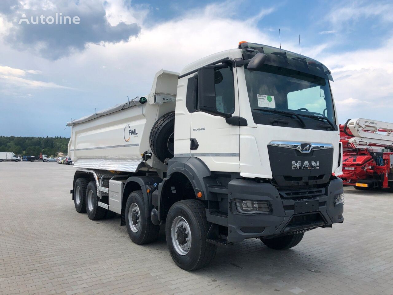 camion-benne MAN TGS 41.480 neuf