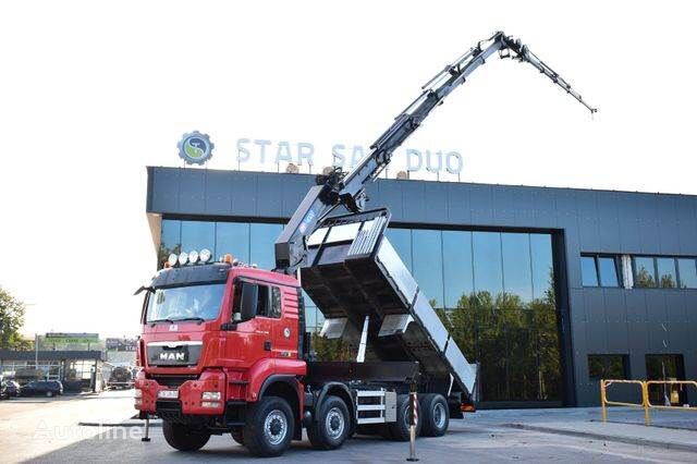 MAN TGS 41.480  dump truck