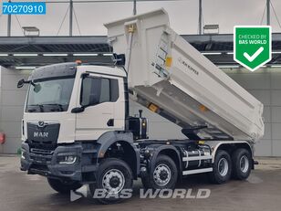 camion-benne MAN TGS 41.480 8X8 8x8 20m3 tipper tarpaulin Manual Big-axle Euro 6 neuf