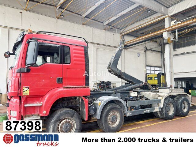 camion ribaltabile MAN TGS 41.480 8X8 BB, Schub-Knick