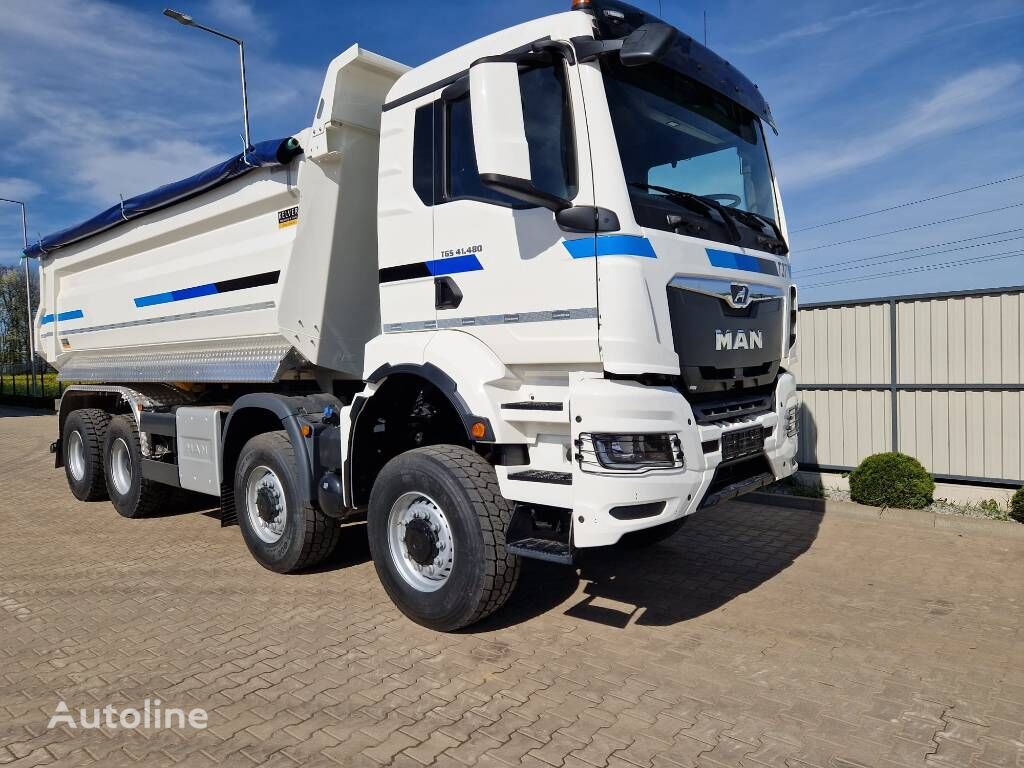 MAN TGS 41.480 8x6 kipper dump truck