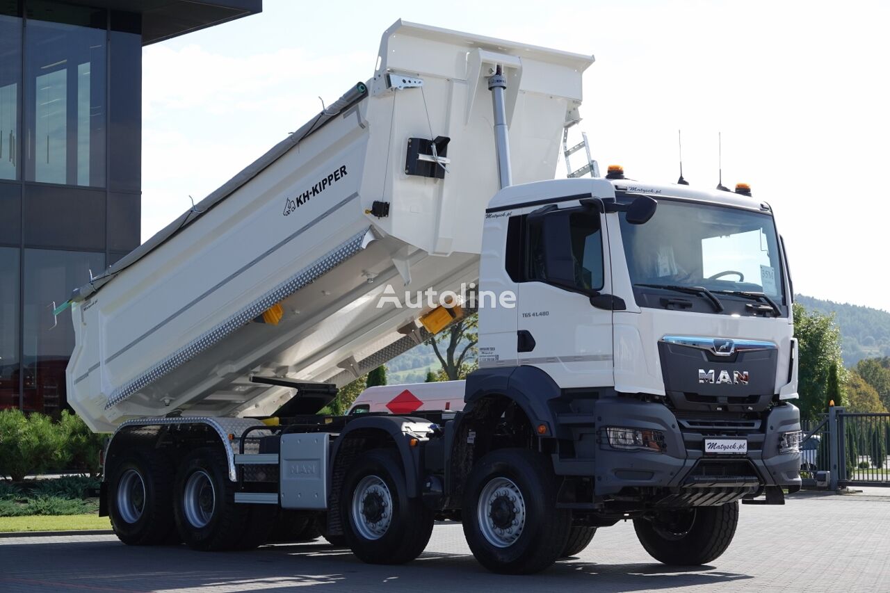 Новый самосвал MAN TGS 41.480 / 8x8 / WYWROTKA TYLNOZSYP / MANUAL / FABRYCZNIE NOWY - Autoline