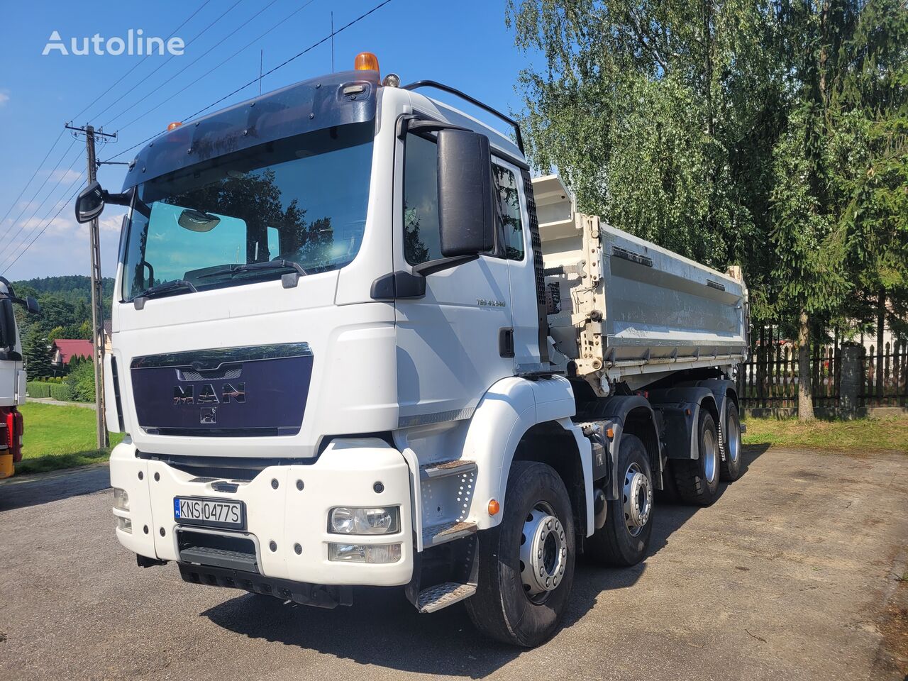 camion-benne MAN TGS 41.540