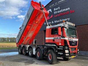 MAN TGS 49.480 10x8 Euro 6 kipper met afdek kleppen volquete