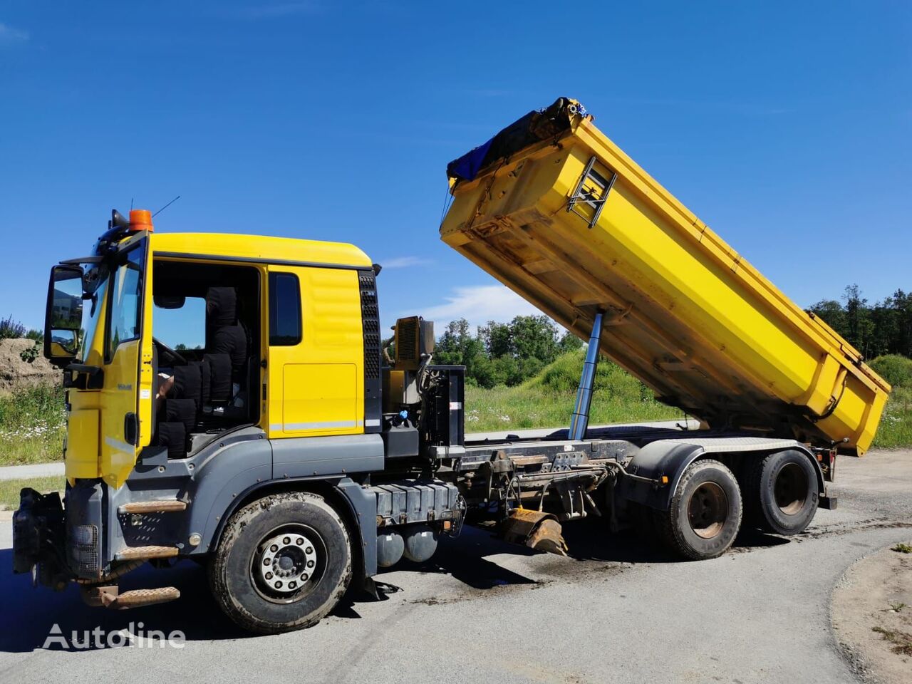 camion-benne MAN TGS/ ROBSON SYSTEM