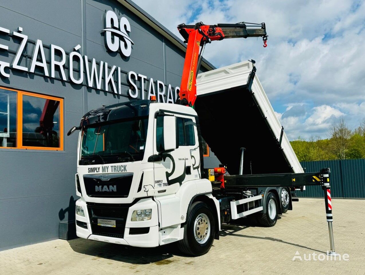 MAN TGS TGX 26.320  dump truck