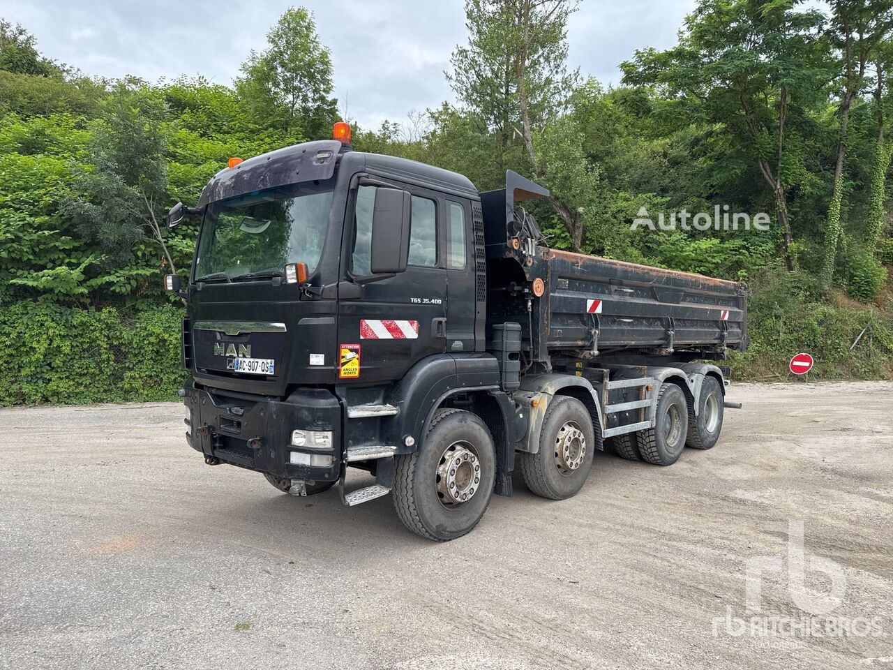 MAN TGS35.400 8x4 Camion Bi-Benne dump truck for sale | Autoline KE MAN TGS35.400 8x4 Camion Bi-Benne dump truck - Autoline