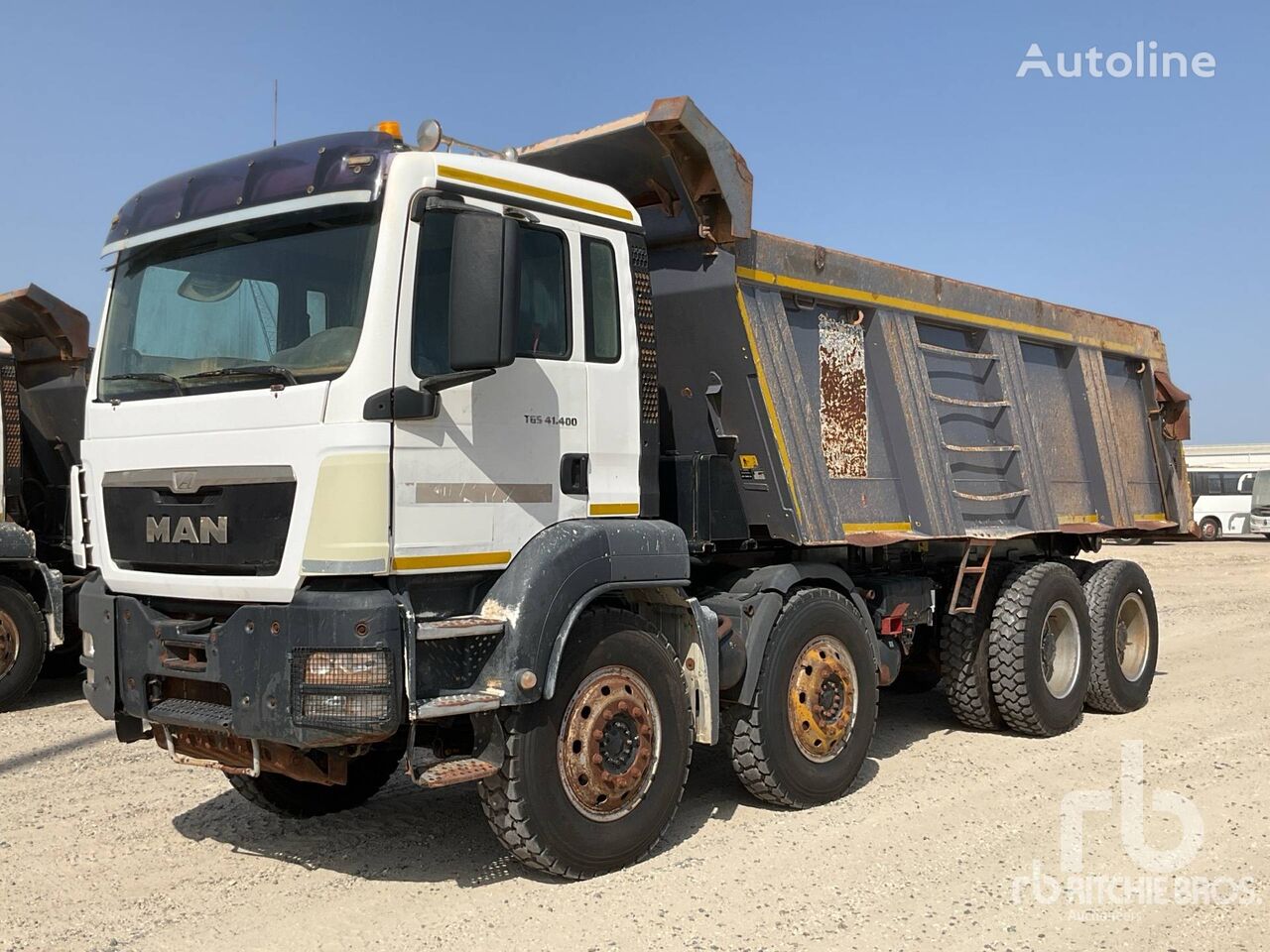 MAN TGS41.400 8x4 Twin-Steer dump truck