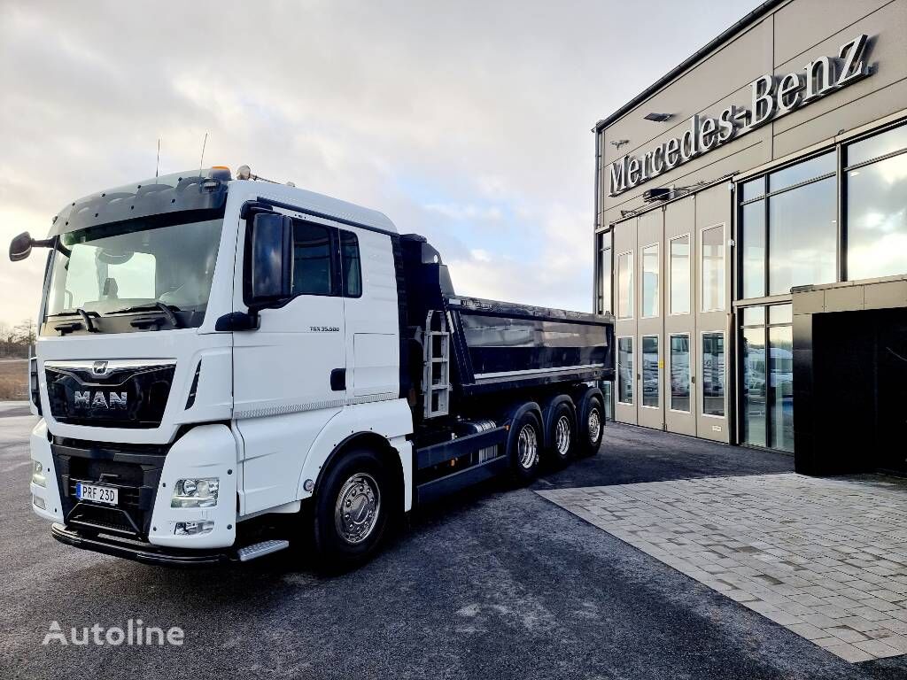 MAN TGX 35.500 8X4 Tridem Tippbil dump truck