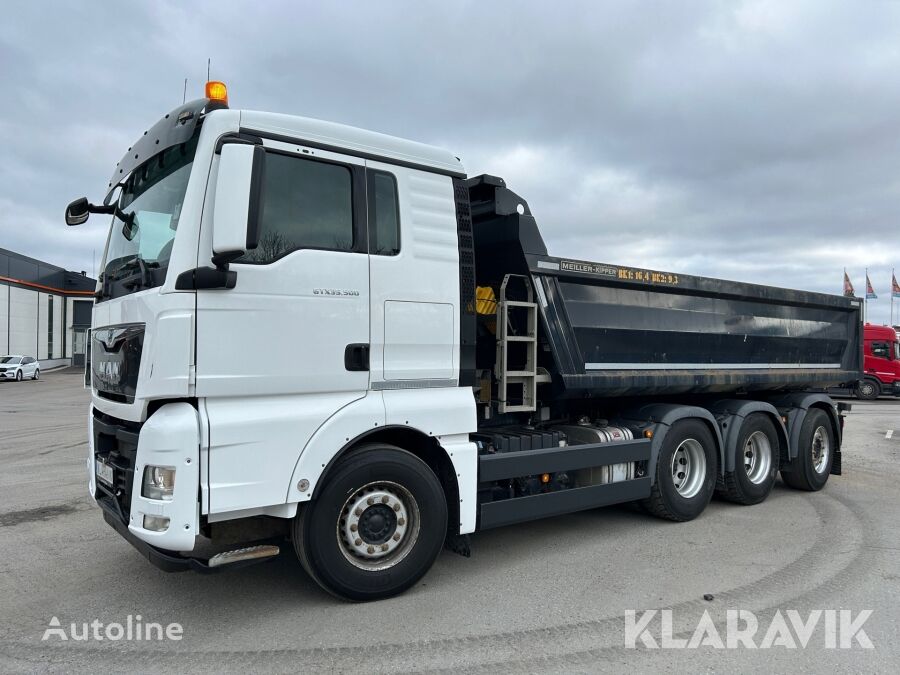 ανατρεπόμενο φορτηγό MAN TGX 35.500 8x4 BL