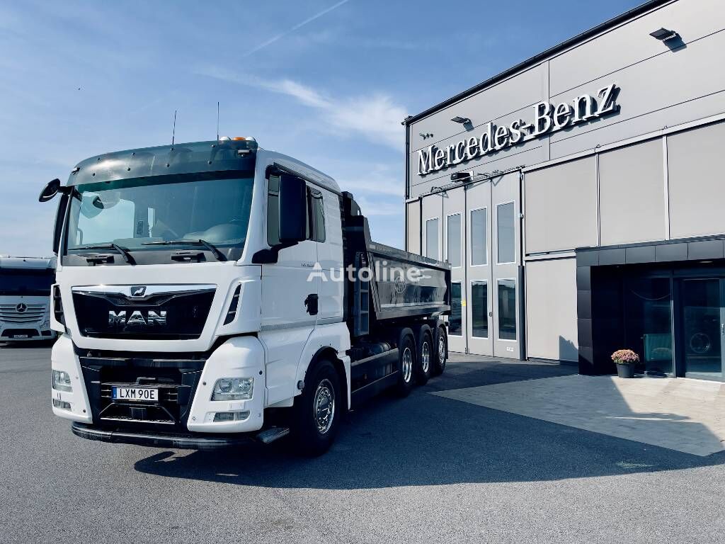 MAN TGX 35.510 8x4 Tridem Tippbil kipper vrachtwagen