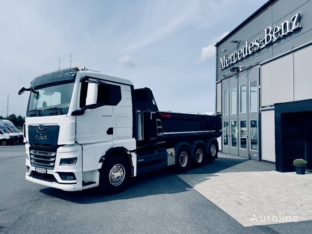 MAN TGX 35.510 8x4 Tridem Tippbil NYA MODELLEN billenős teherautó