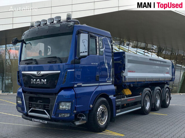 MAN TGX 35.580 8X4-4 BL bordmatic tridem S3 volquete