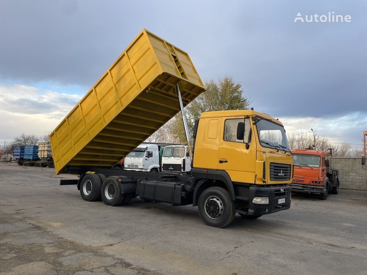 MAZ 6501A8  dump truck