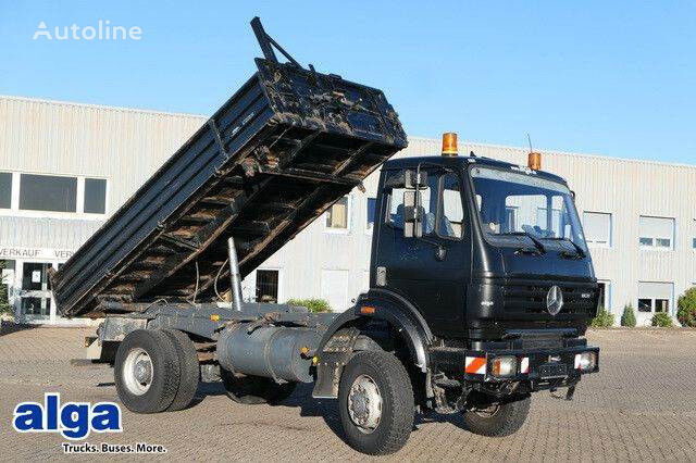 camião basculante Mercedes-Benz 1831 AK 4x4, Allrad, Meiller, Hydraulik,Schalter