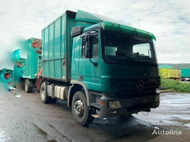 камион кипер Mercedes-Benz 1841SZM Blatt/Blatt Klima M.Haus 1-Hand