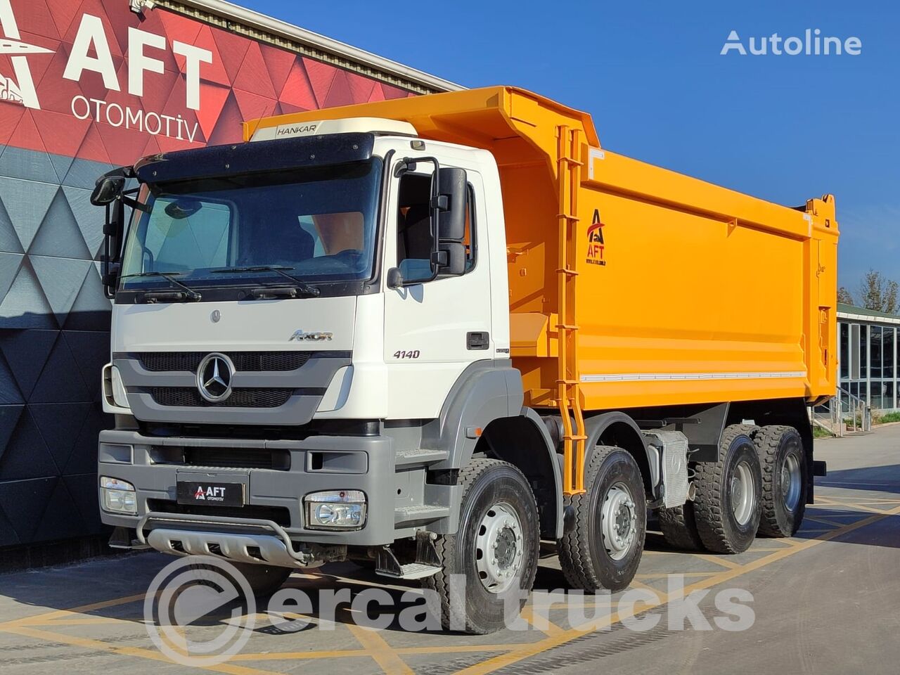 Mercedes-Benz 2012 AXOR 4140 E5-AC-HARDOX pašizgāzējs