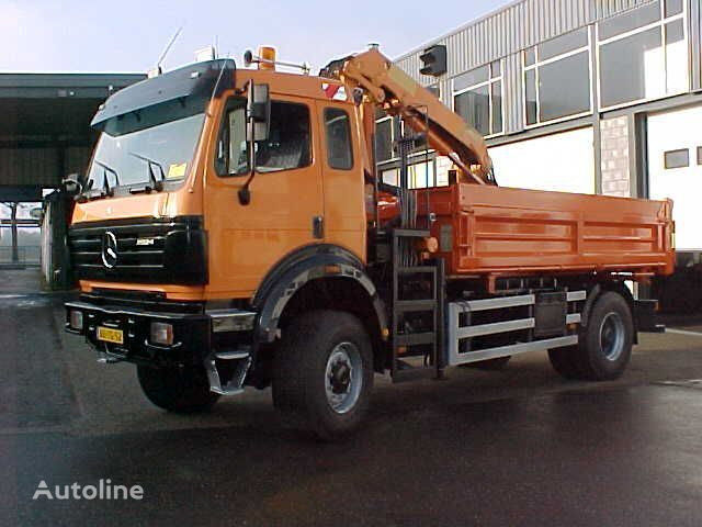 Mercedes-Benz 2024 AK 4x4 with crane HMF1153K2 Muldenkipper