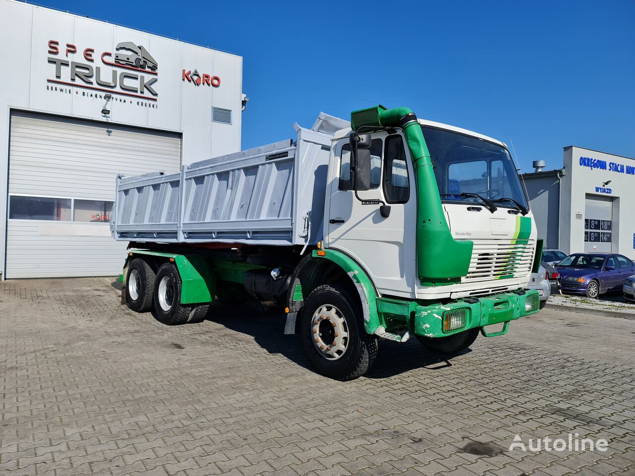 camion ribaltabile Mercedes-Benz 2225