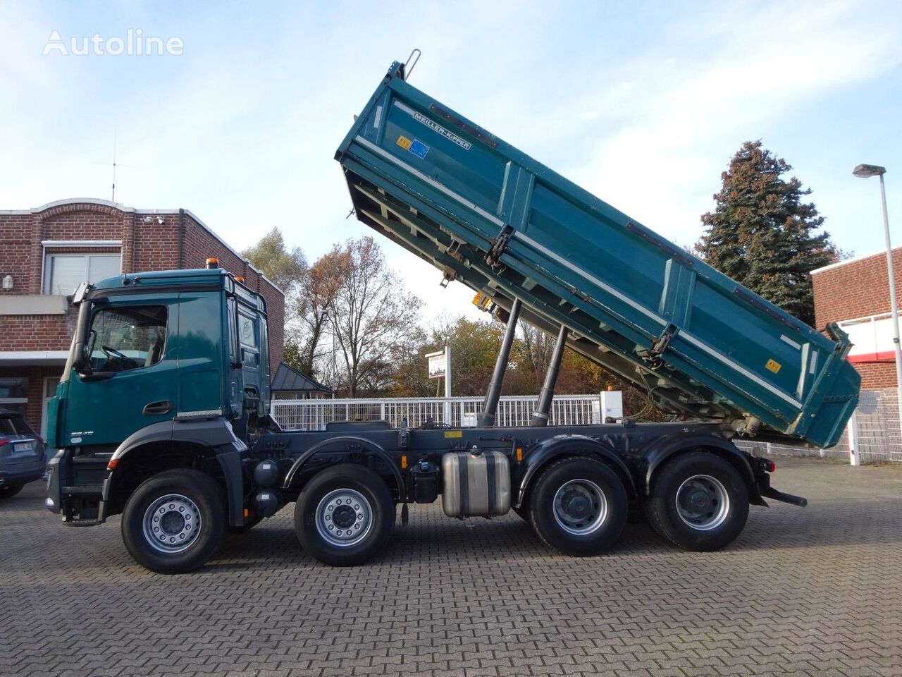 самоскид Mercedes-Benz 3246 Arocs MEILLER 3Seitenkipper  + Bordmatik