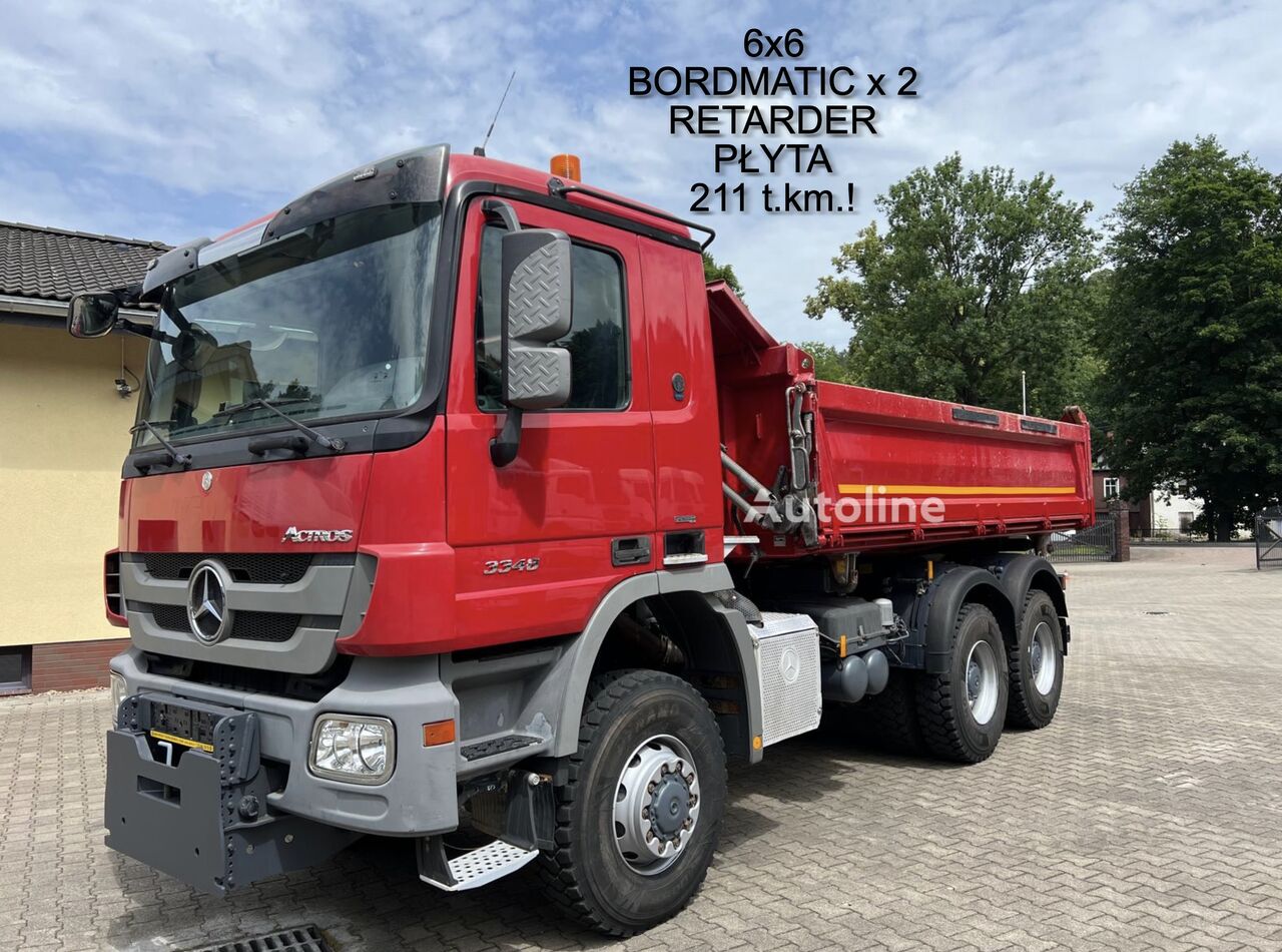 Venta de Mercedes-Benz 3348 AK ACTROS MP3 volquete | Autoline ES Mercedes-Benz 3348 AK ACTROS MP3 volquete - Autoline