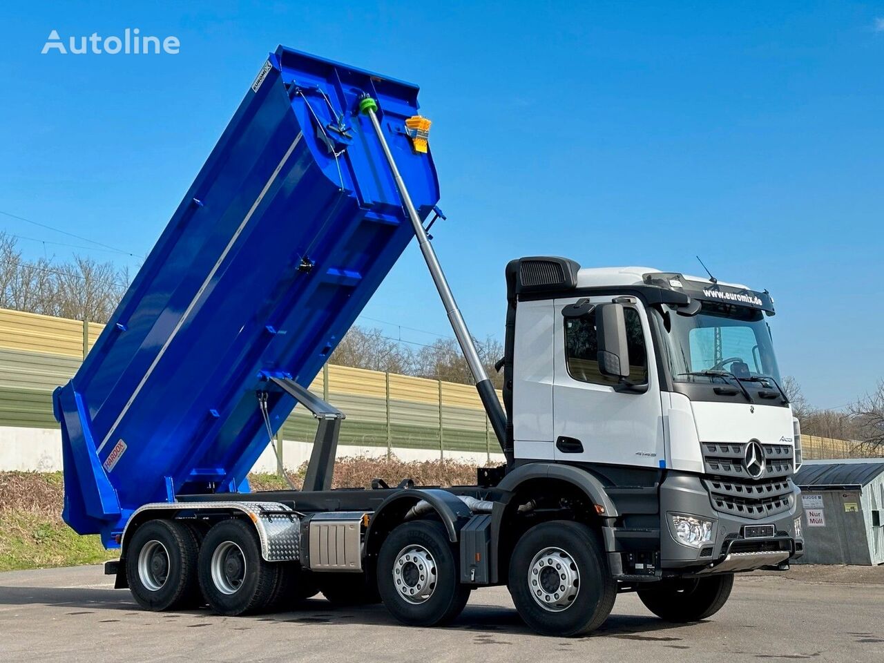 camion-benne Mercedes-Benz 4145 8X4 EuromixMTP neuf