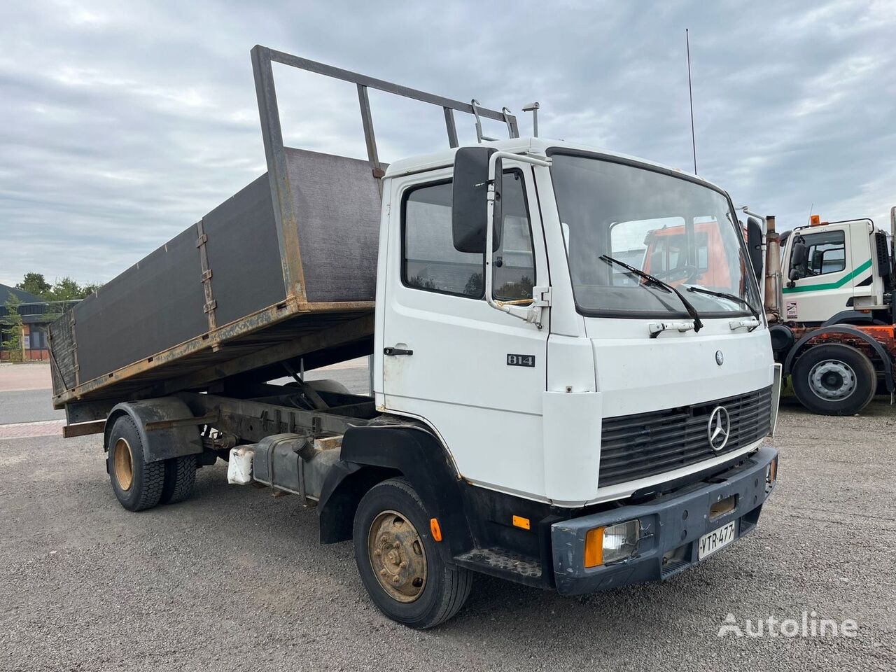 Mercedes-Benz 814 kipper vrachtwagen