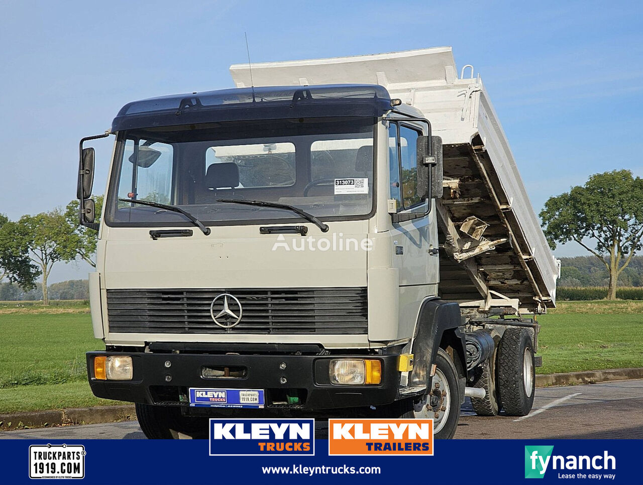 Mercedes-Benz 914 full steel 6 cyl. kipper vrachtwagen