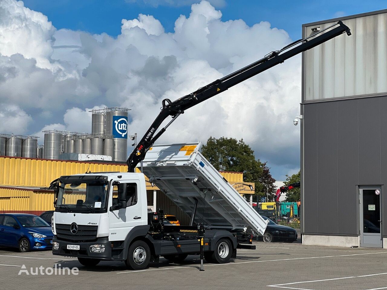 új Mercedes-Benz 923 Atego  billenős teherautó