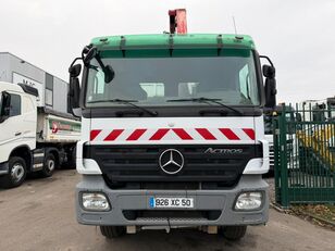 Mercedes-Benz ACTROS 1832 MP2 4x2 2-WAY TIPPER + CRANE - HMF 1063 K 2 - 5/6F - dump truck