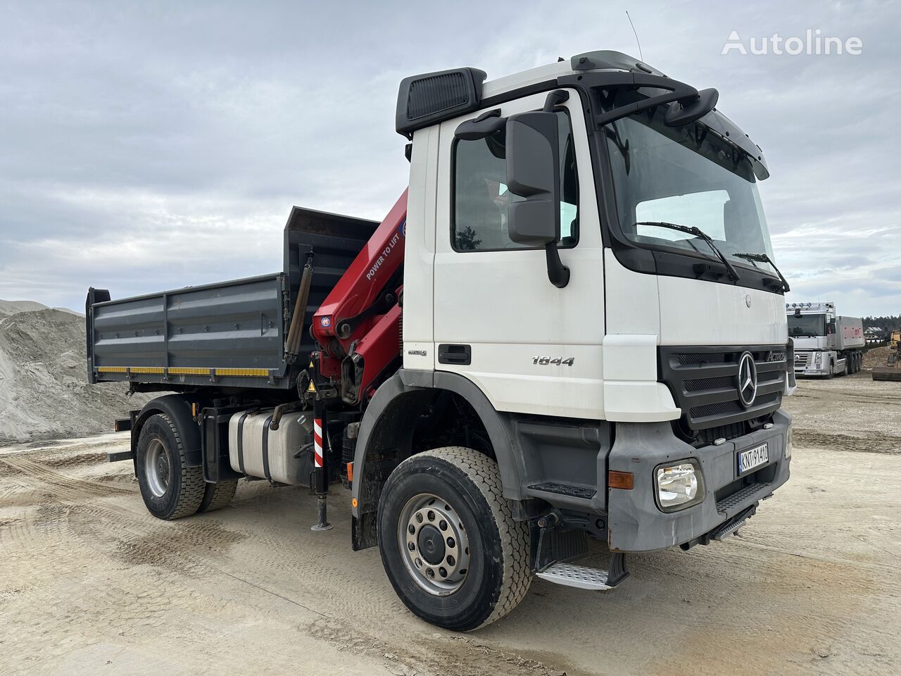 Mercedes-Benz ACTROS 1844 volquete