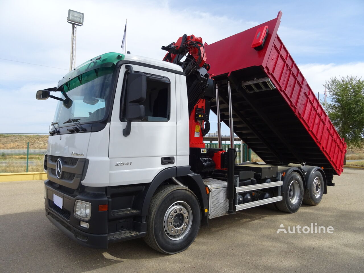 Mercedes-Benz ACTROS 25 46 volquete