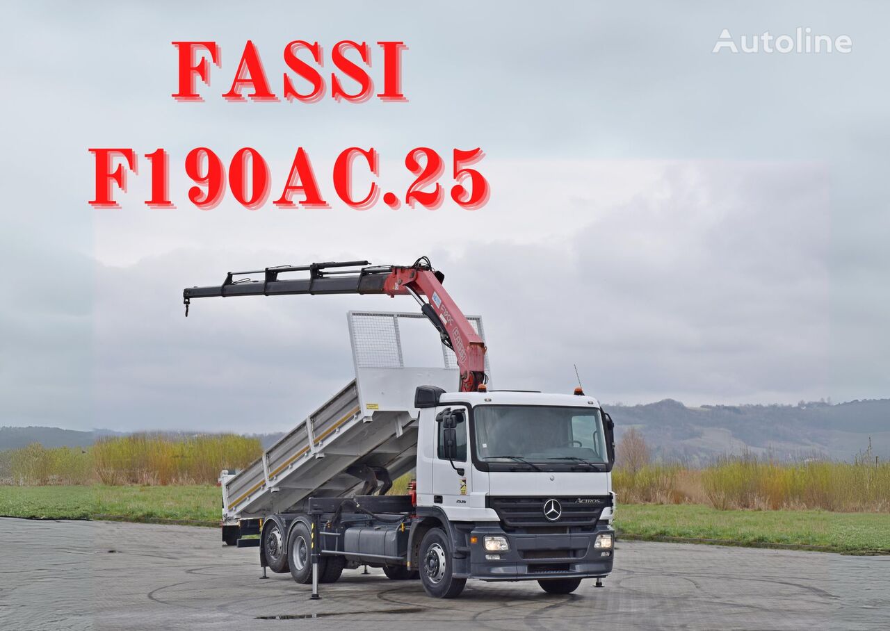 Mercedes-Benz ACTROS 2536  dump truck