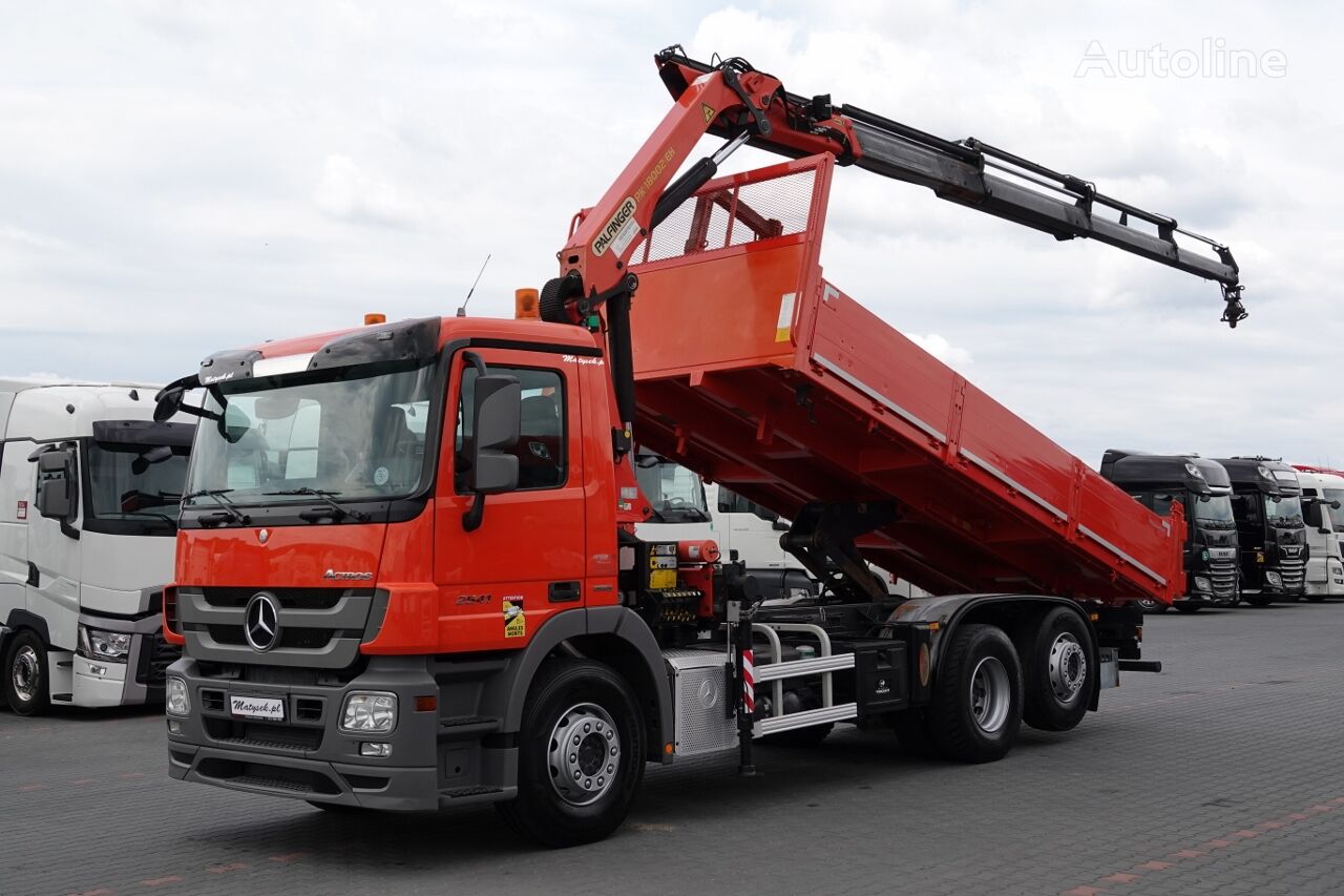 덤프 트럭 Mercedes-Benz ACTROS 2541