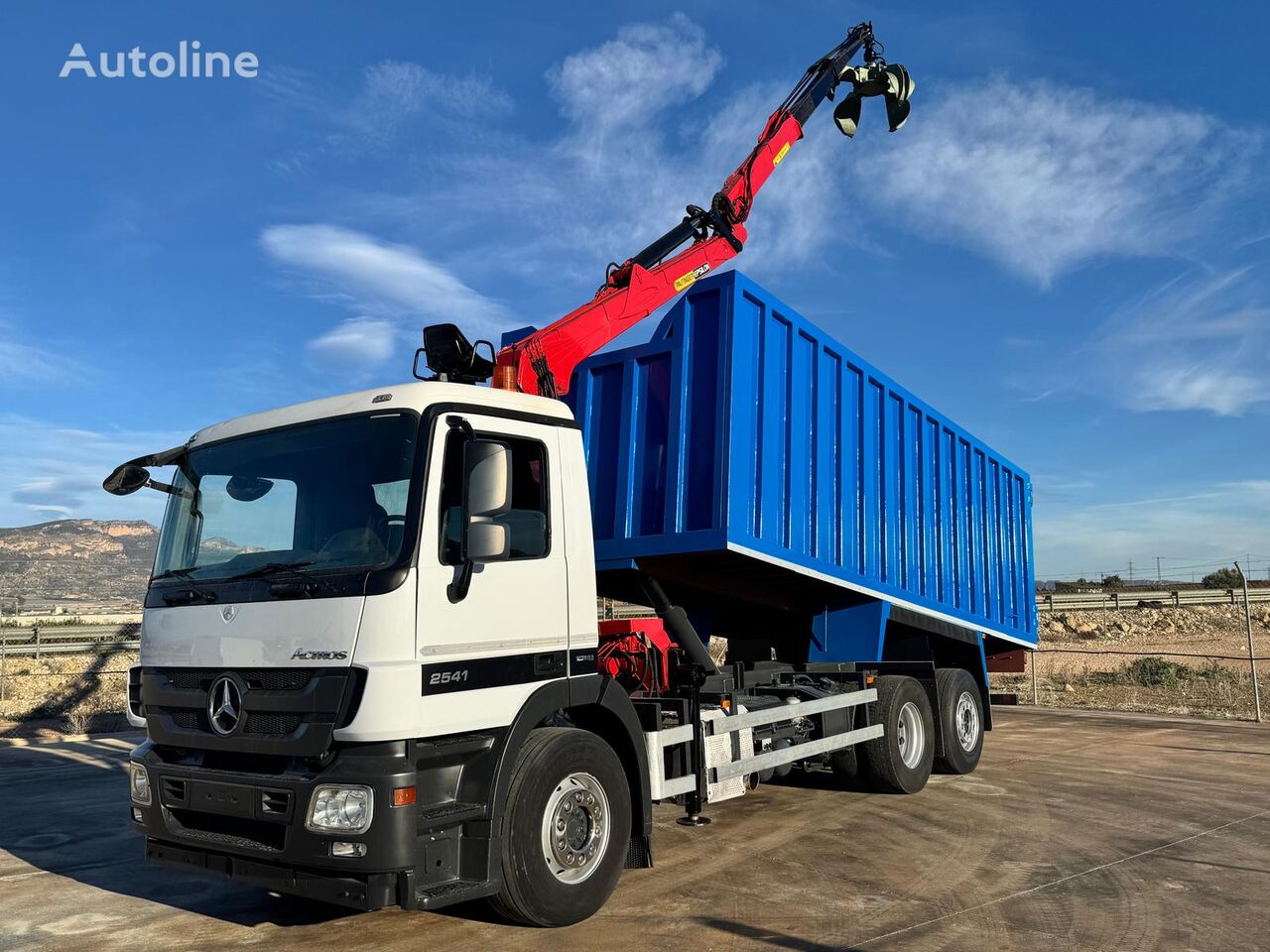 Mercedes-Benz ACTROS 2541 6X2 dump truck