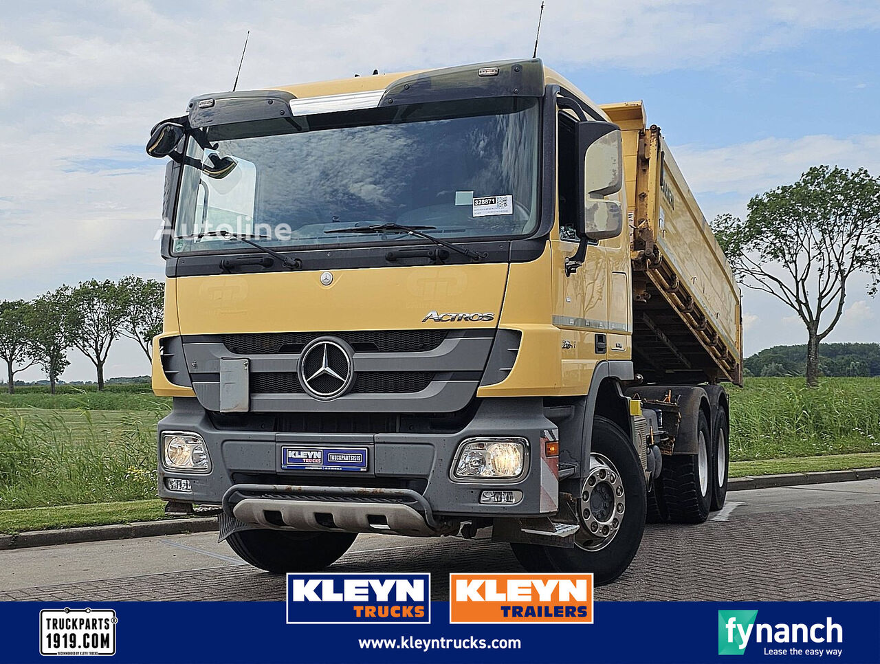 Mercedes-Benz ACTROS 2641 MP3 6X4 CARNEHL 3S dump truck - Autoline