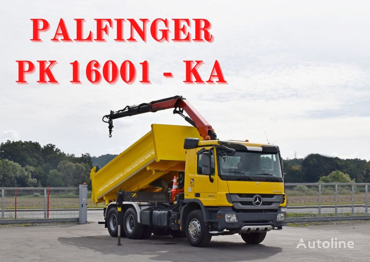 sklápač Mercedes-Benz ACTROS 2644 * PK 16001 - K A/FUNK * 6x4