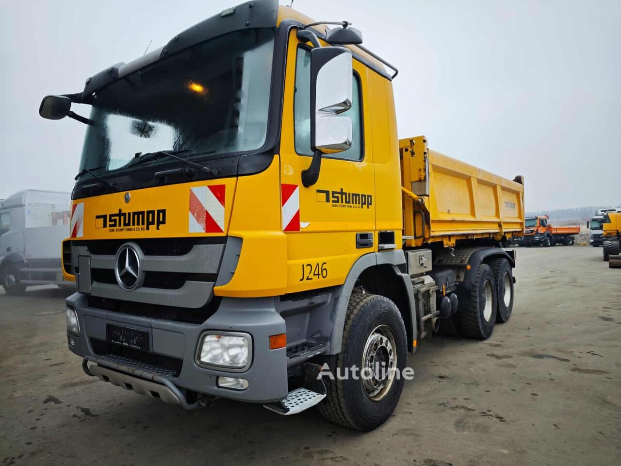 camion-benne Mercedes-Benz ACTROS 2646