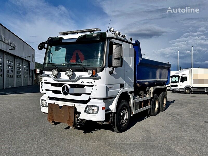 Mercedes-Benz ACTROS 2655 *6x4 *V8 *FULL STEEL *BIG AXLES *ONLY 285tkm kippiauto